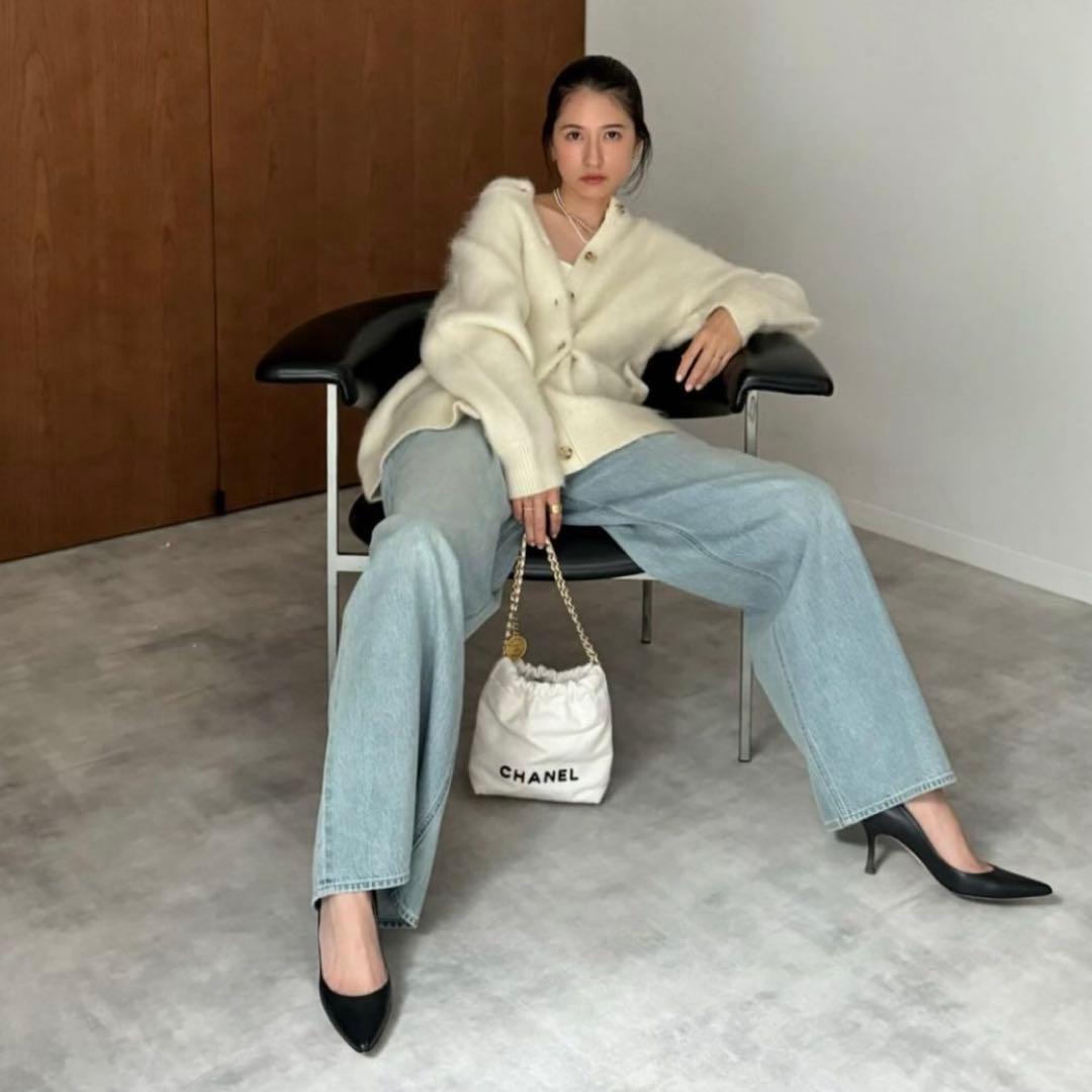 N*e様 SuzuHirose×CLANE TUCK WIDE DENIM PA