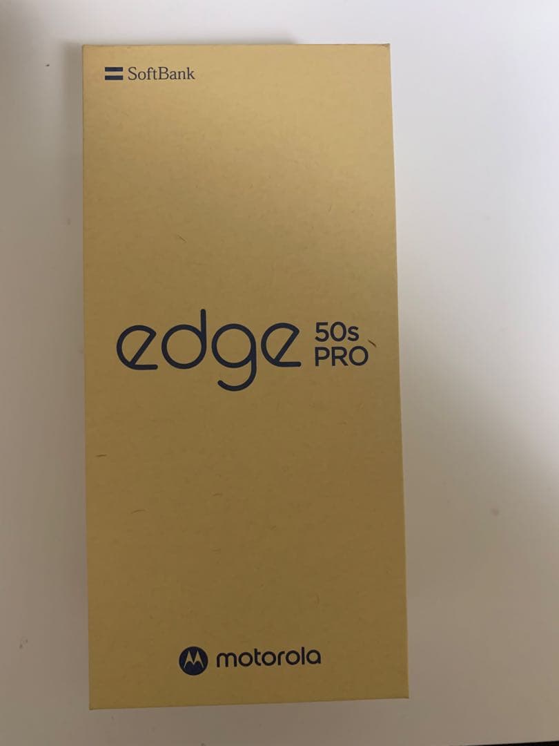 motorola edge 50s PRO 本体　Softbank