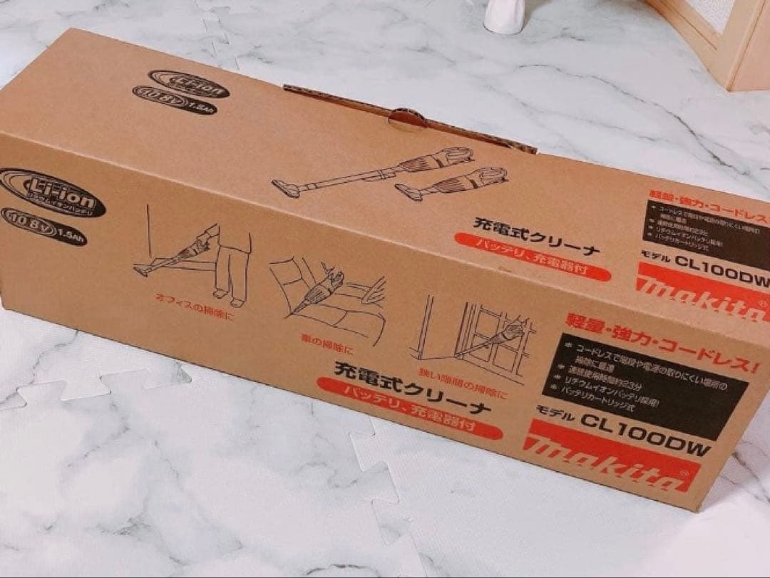 マキタ CL100DW コードレス掃除機