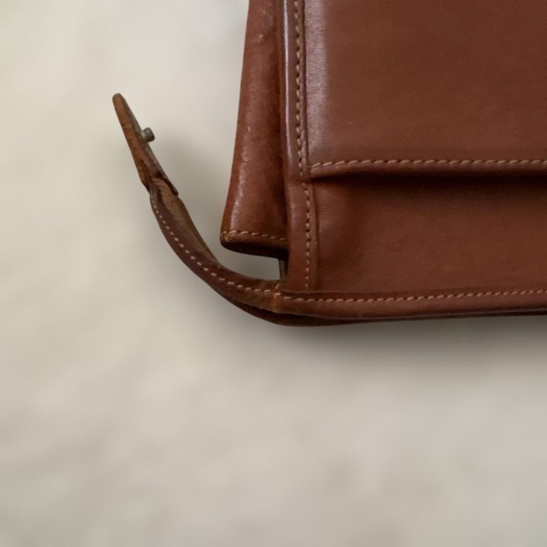 レア✨IL BISONTE イルビゾンテ　ビジネスバッグ 本革 ブラウン