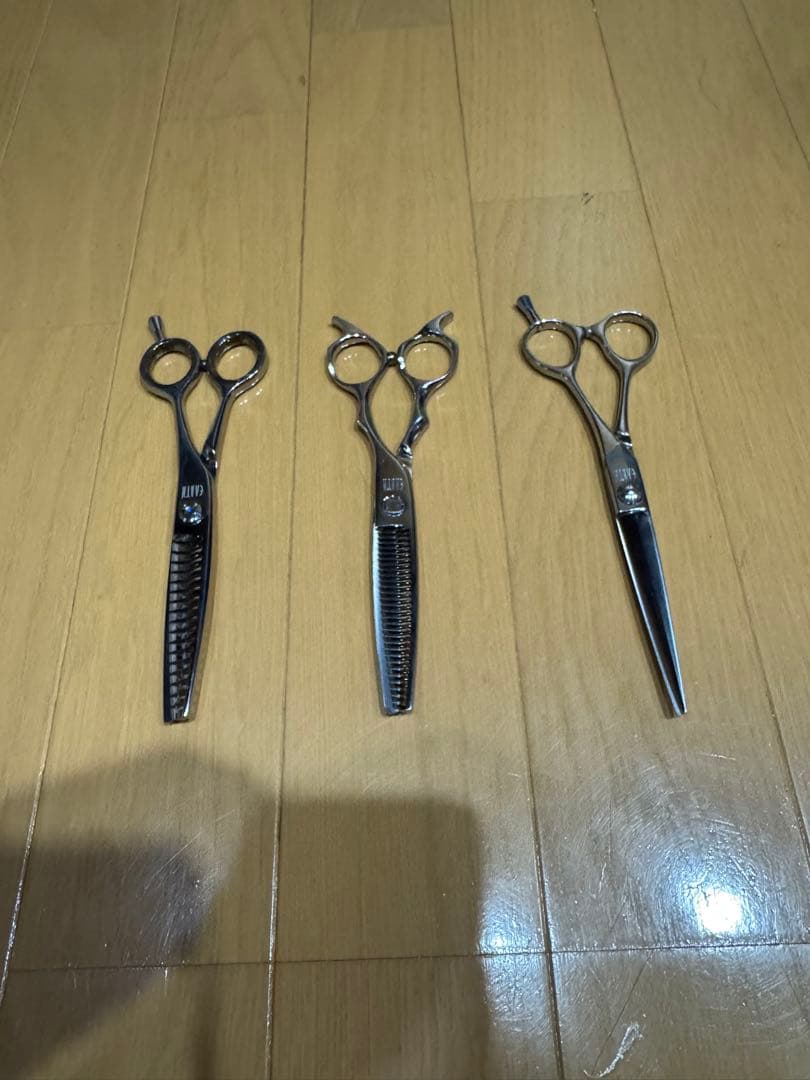 シザーとセニングシザー2本セット　セブンスター製