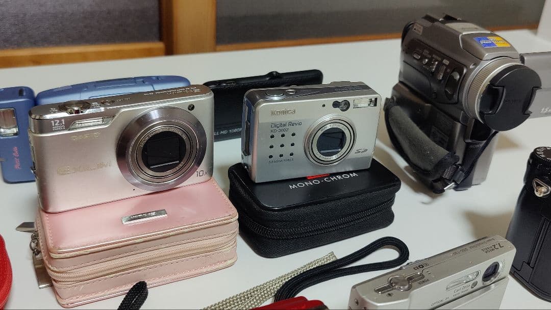 まとめ デジタルカメラセット 11台 ケース付き