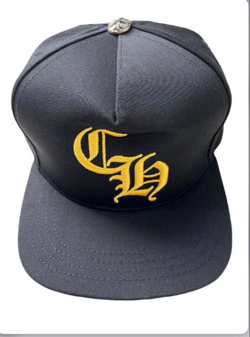 クロムハーツ キャップ黒金 完全正規品