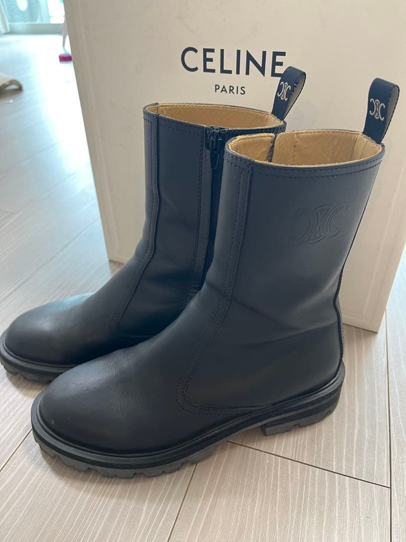 【2日間限定値下げ】CELINE ブラック ブーツ 38
