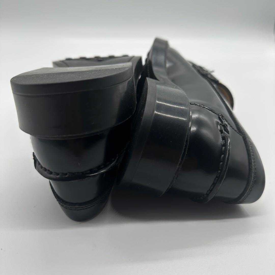 トッズケイトローファー 36 チェーン金具ブラックレザー