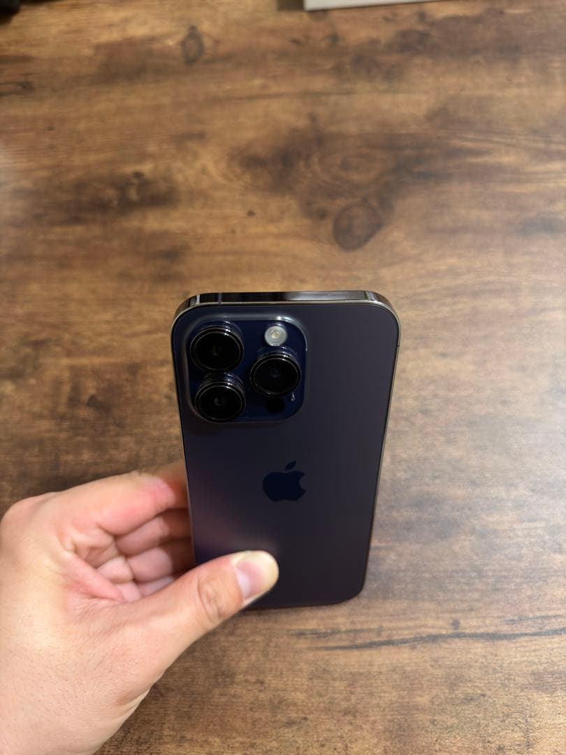 Apple iPhone 14 pro 128GB ディープパープル （美品）