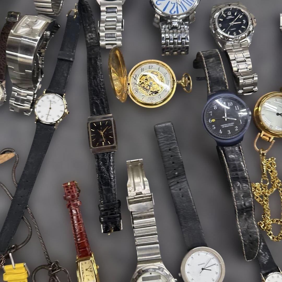 サ*ジ様 大量CASIO citizen seiko時計まとめ現状ジャンク60サ