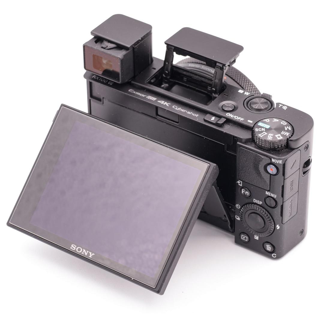 【超美品】SONY RX100m7 超望遠高級コンデジ グリップ付 VLOG