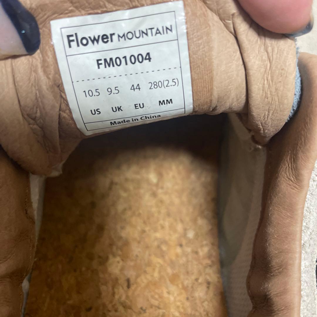 フラワーマウンテン　スウェードスニーカー