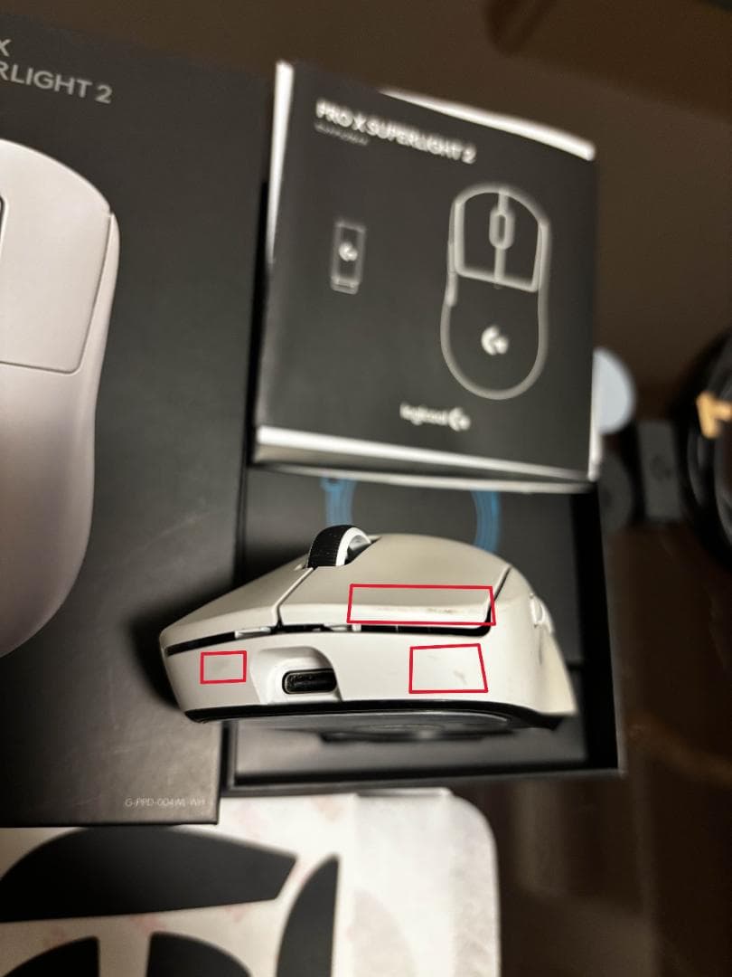 Logicool G PRO X SUPERLIGHT 2 レシーバー欠品