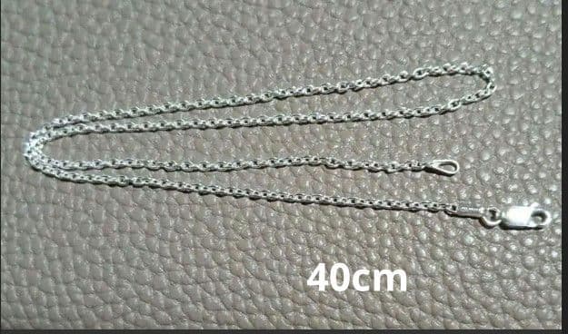 最終値下げ・美品・ネックレス　シルバー 925　チェーン50cm