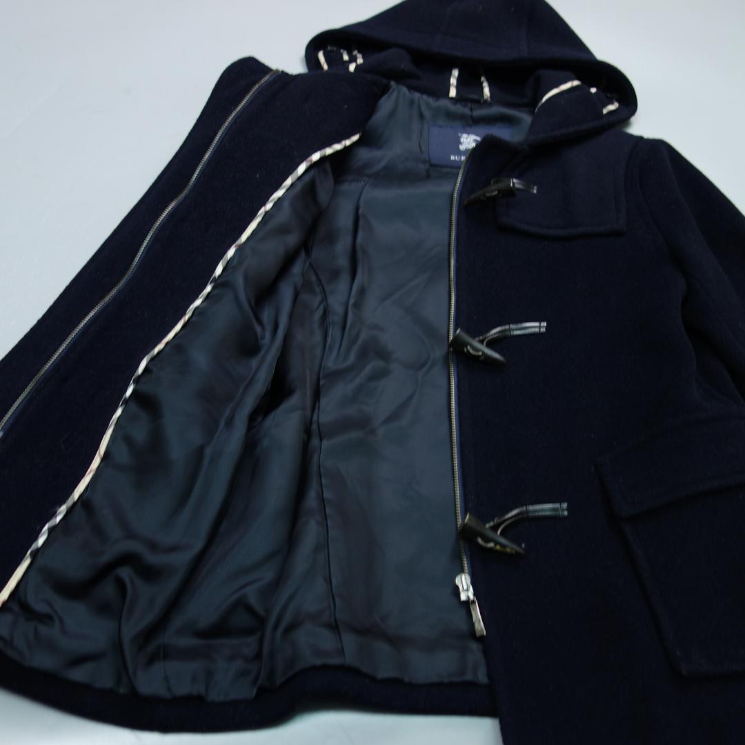 c*i様 8758 バーバリーロンドン ダッフルコート ネイビー レディース 4