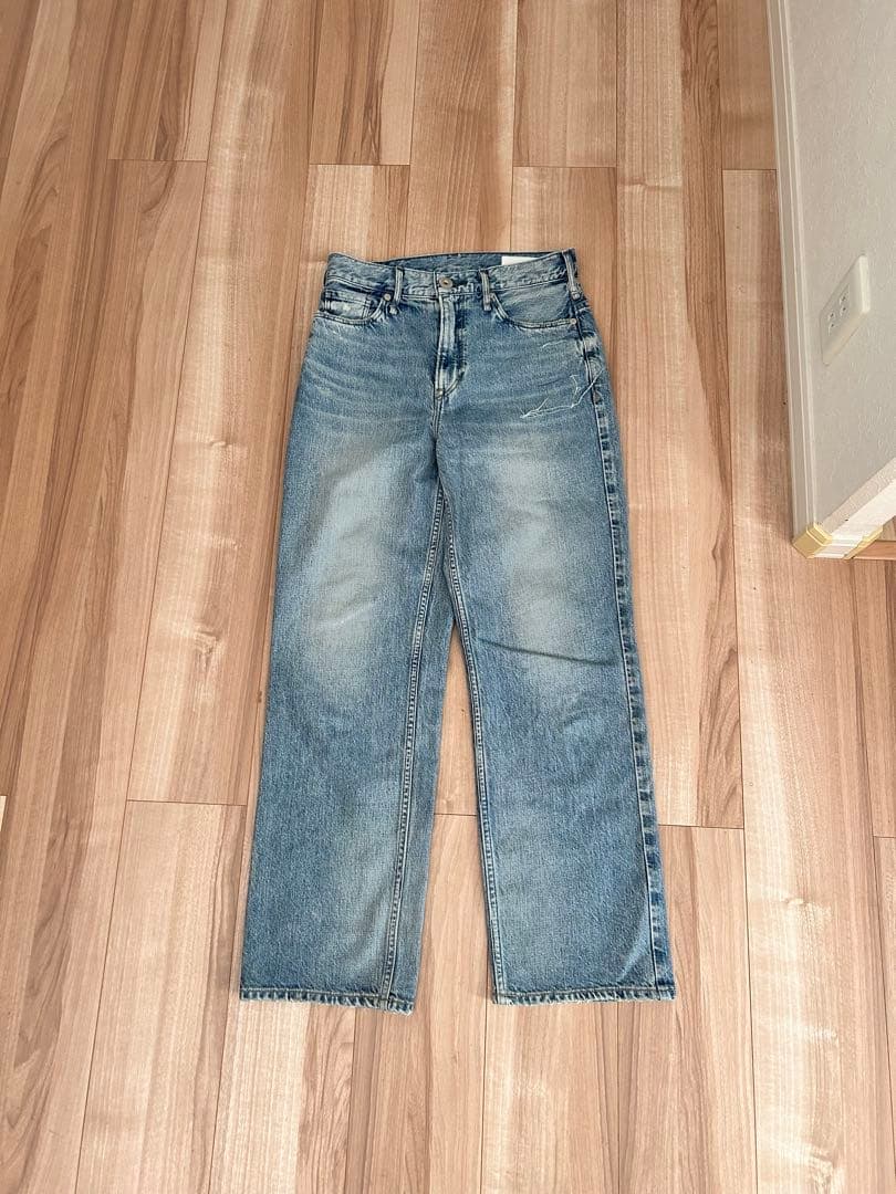 upper hights/別注 THE HIM ワイドストレートデニム