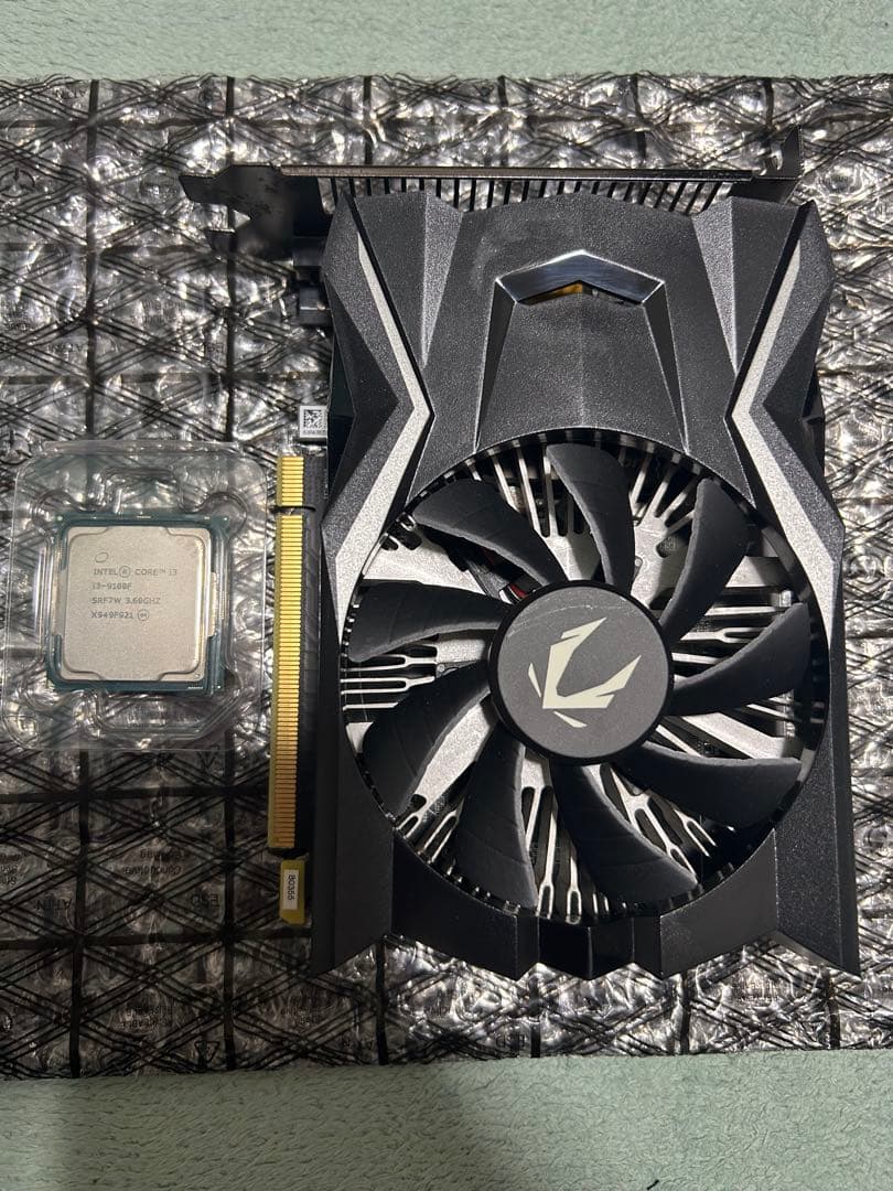 【動作品】i3-9100f gtx1650oc ZOTAC