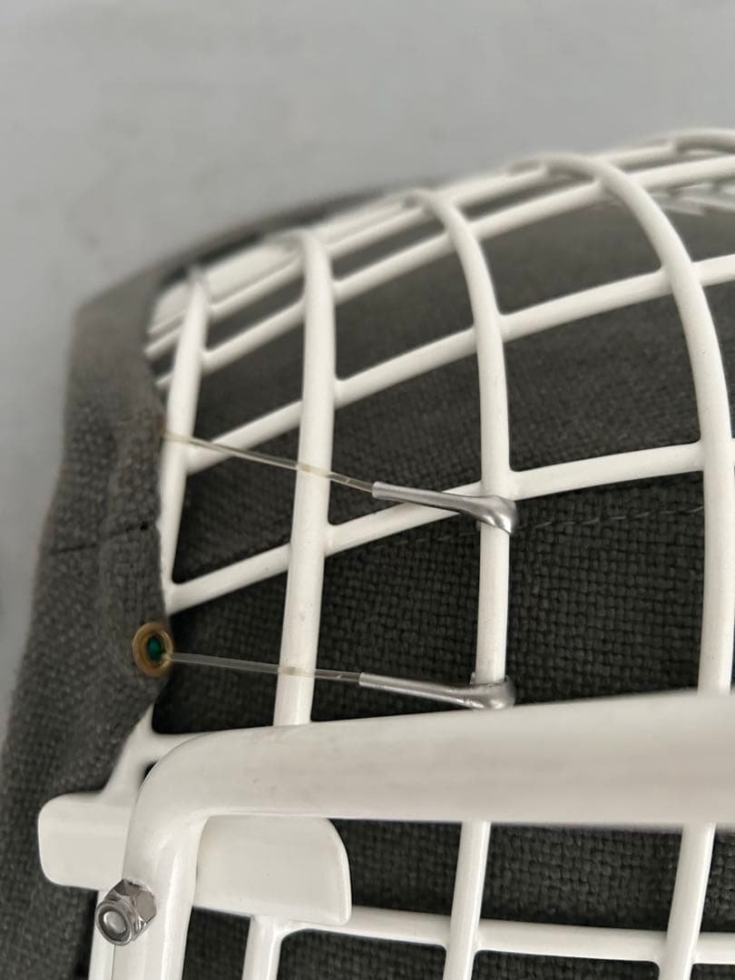 週末限定！ハリーベルトイア　ワイヤーチェア　knoll フルカバー　グレー