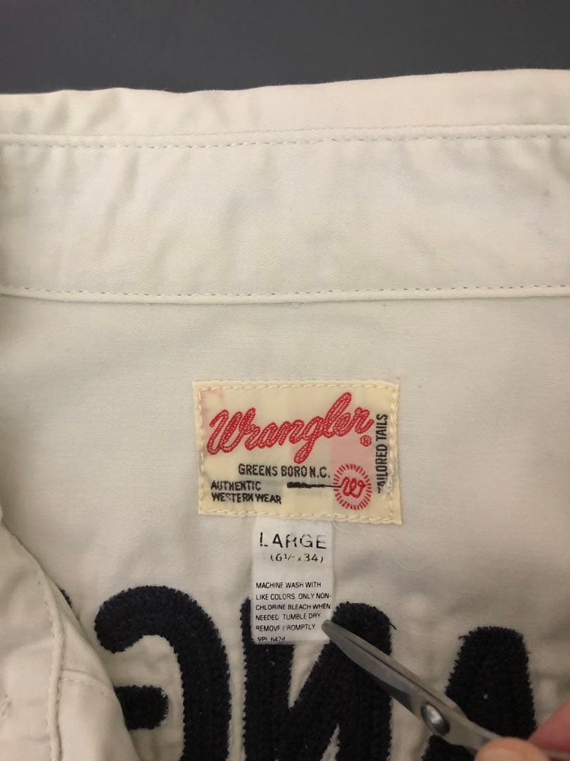 Wrangler ラングラー チャンピオンシャツ BLUEBELLワッペン付