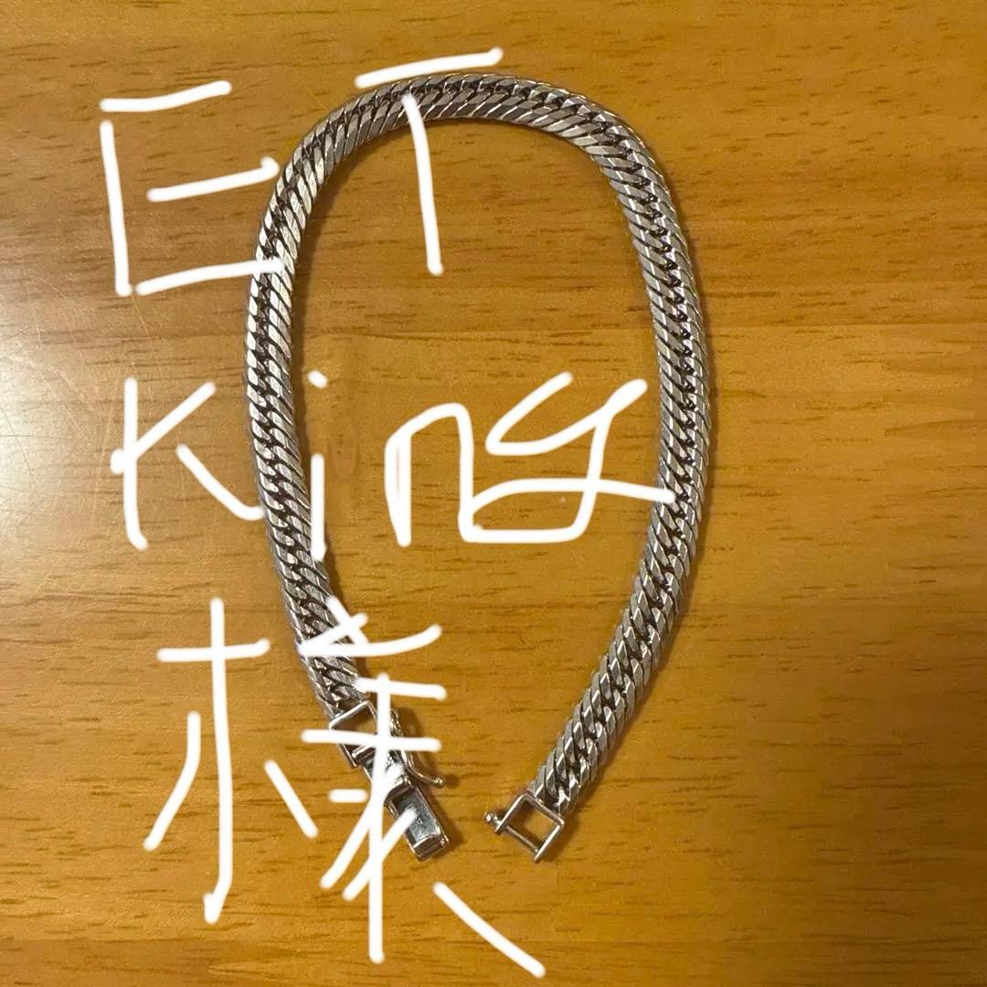 格安プラチナ喜平12面トリプル　ブレスレット21g 20センチ