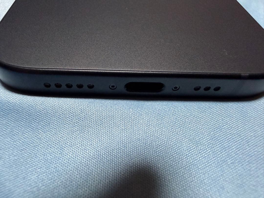 iPhone 15 スペースブラック 128GB 93% simフリー