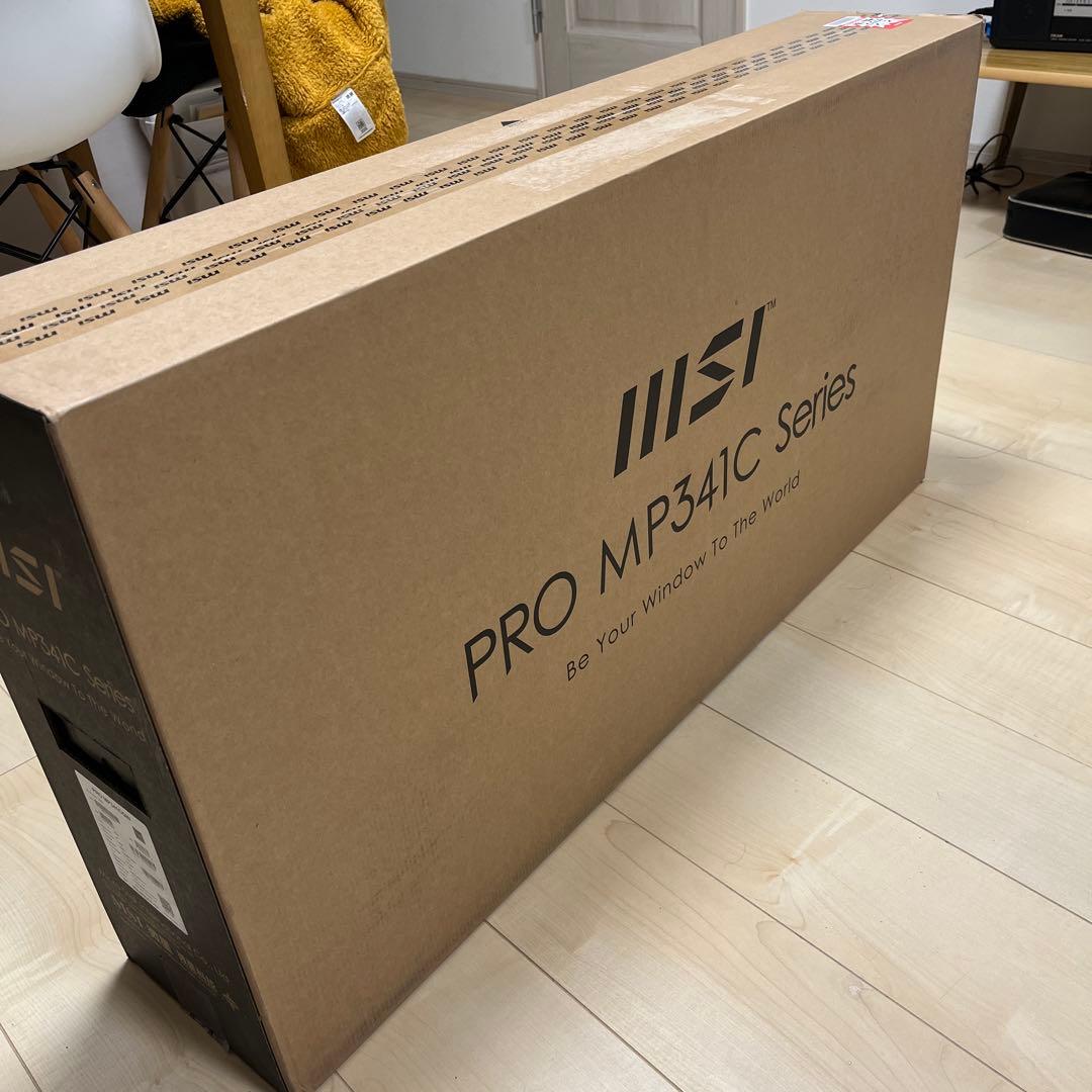 MSI 34．0型液晶ディスプレイ PRO PRO-MP341CQW