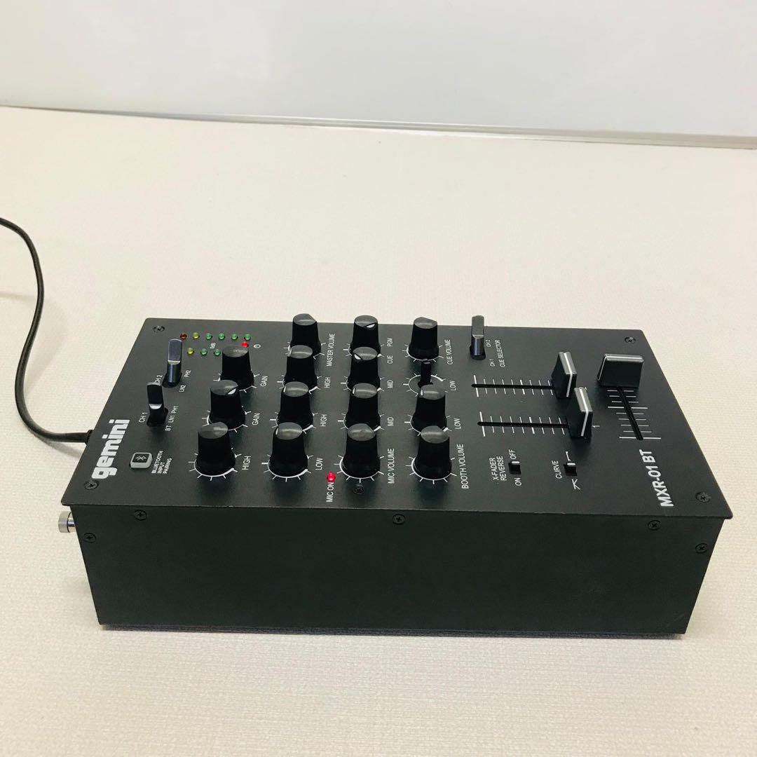 【美品・初心者にも最適】gemini MXR-01 BT DJミキサー