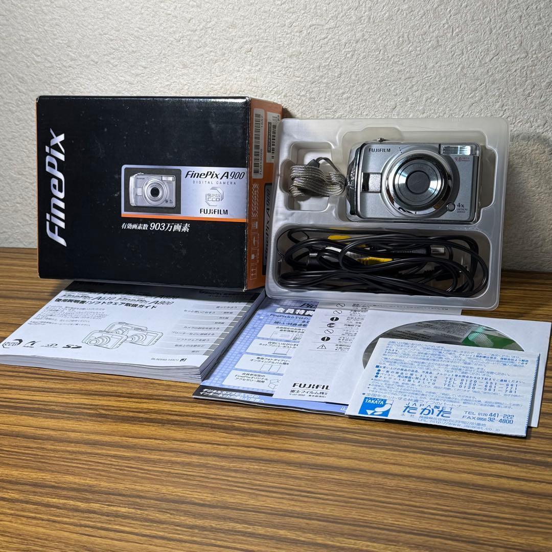 【動作確認済み】FUJIFILM FinePix A900