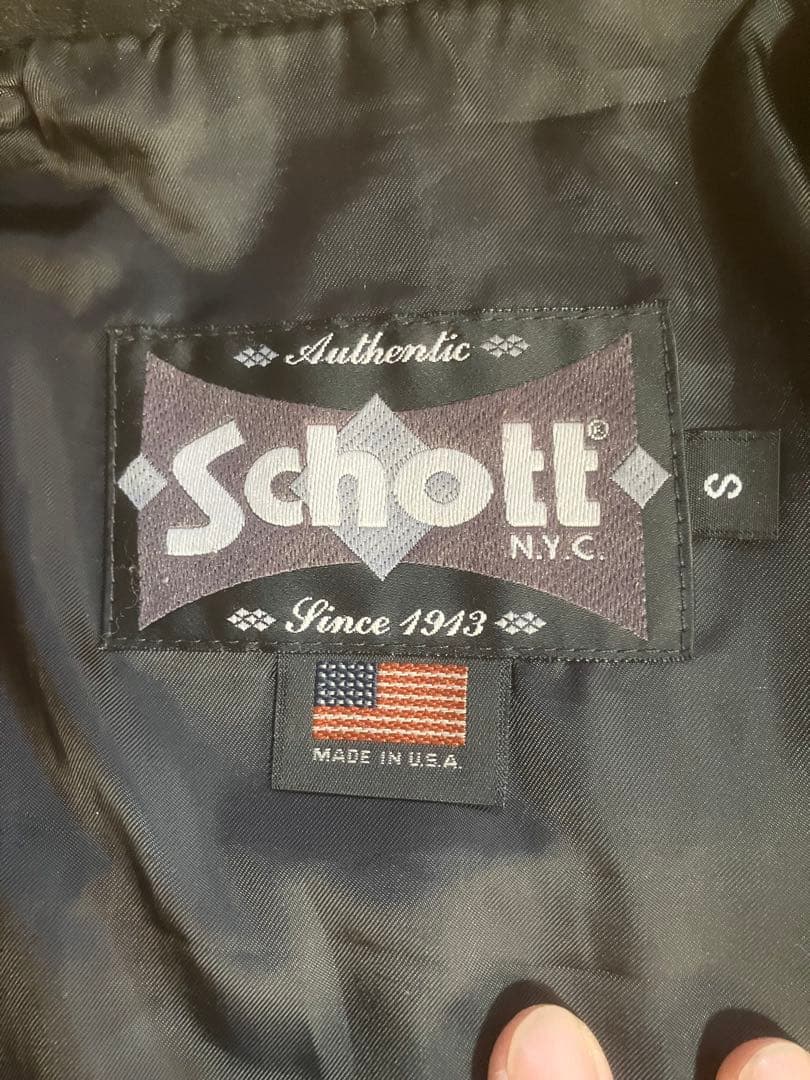 Schott \"654 26\"シングルライダース