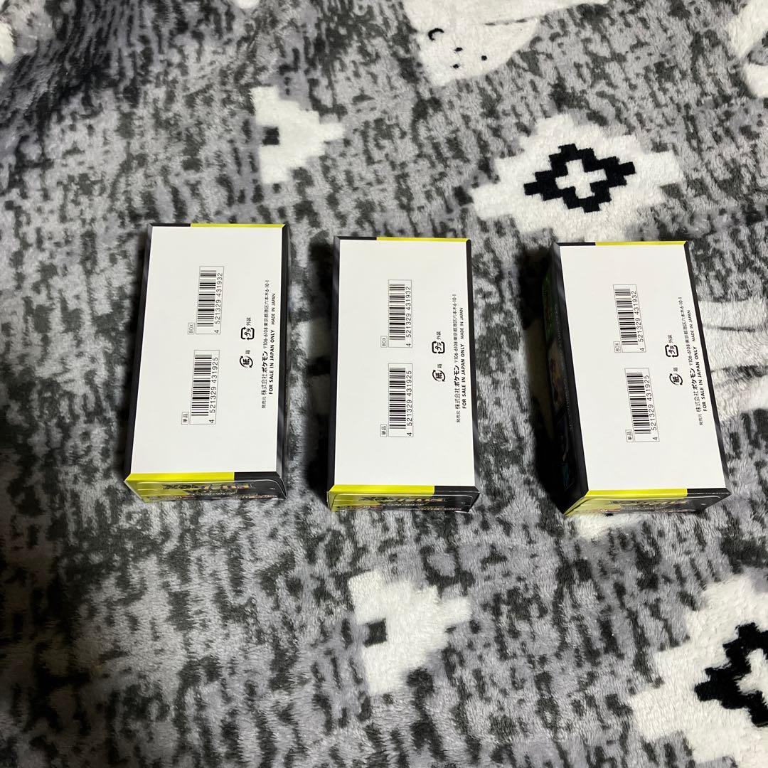 ペリペリ有　ポケモンカードゲーム MEGAドリームEX 3box