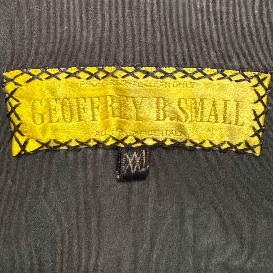 【世界3点限定】GEOFFREY B.SMALL最高級コットンオーバサイズシャツ