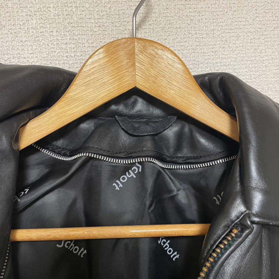 USA製 SCHOTT ショット AT101 シングルライダース サイズ34