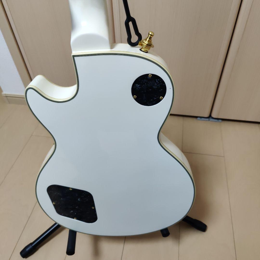 Blitz ホワイト レスポール エレキギター ロック式ペグ