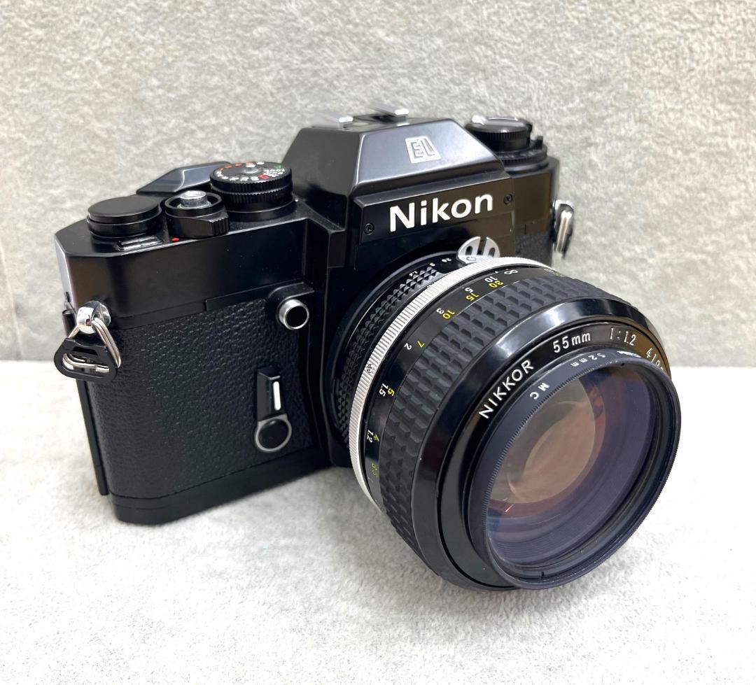 Nikon EL2 ブラックボディ/NIKKOR 55ｍｍ 1：1.2