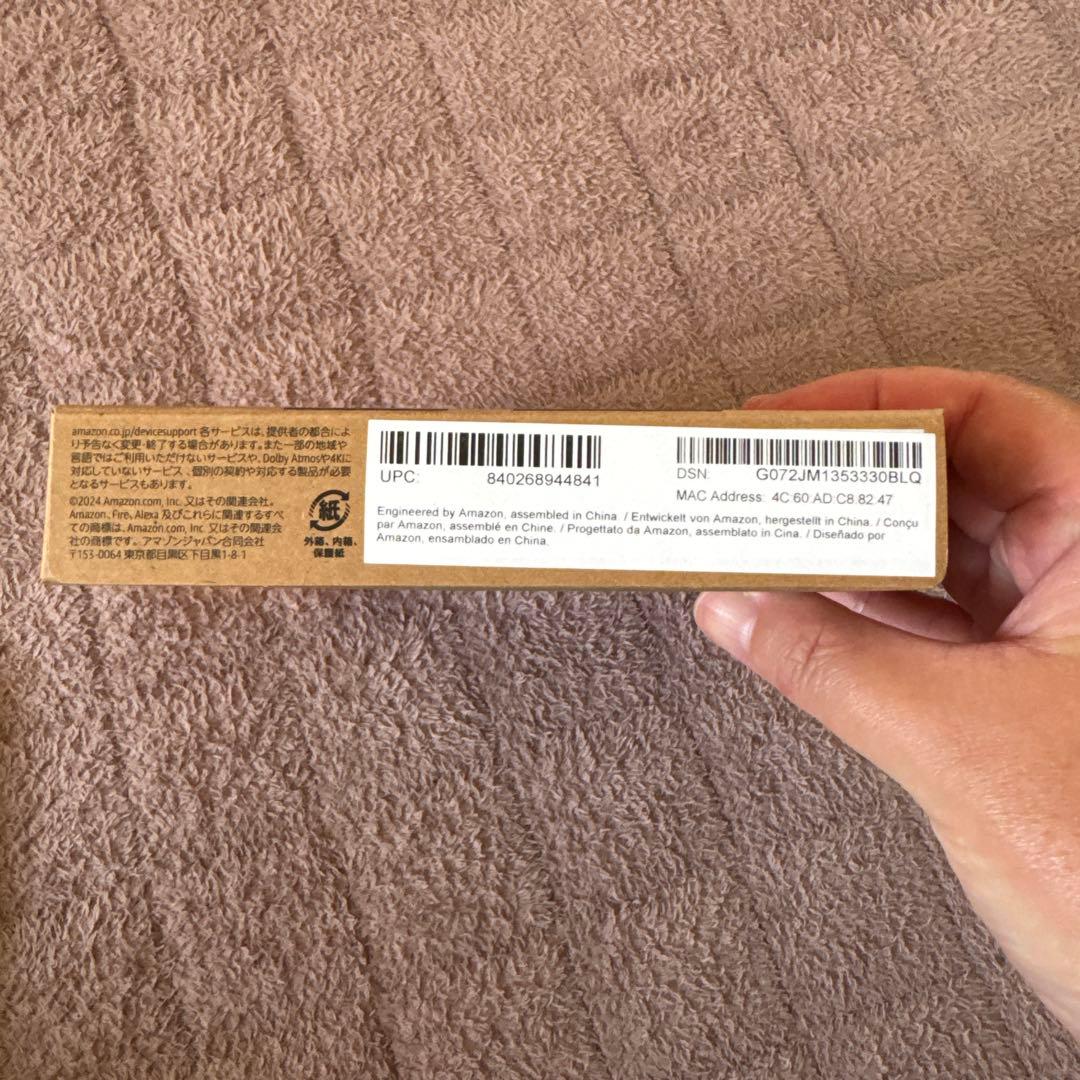 16GB Amazon Fire TV Stick 4K Max ＊値下げ不可