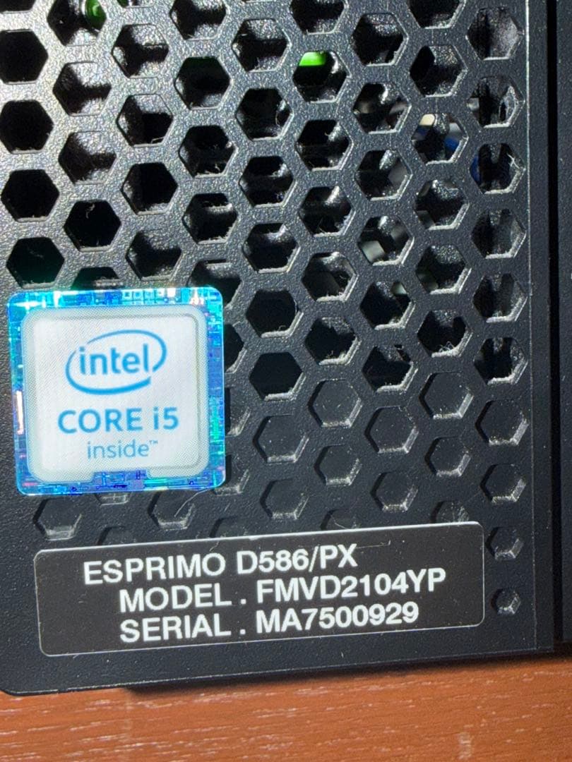 富士通 ESPRIMO D586/PX デスクトップPC