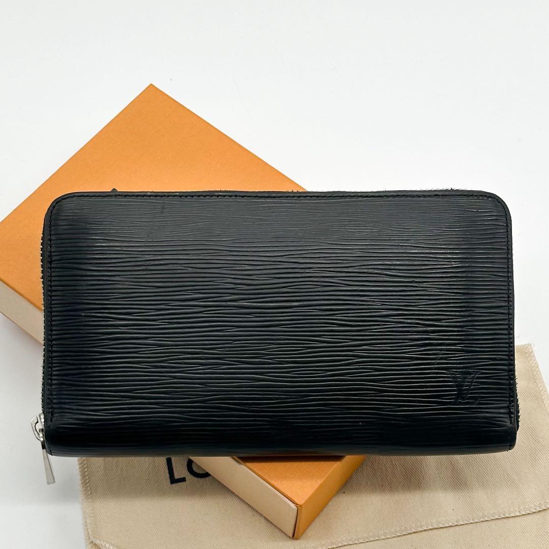 ルイヴィトン ジッピーオーガナイザー エピ ブラック ラウンドファスナー 長財布