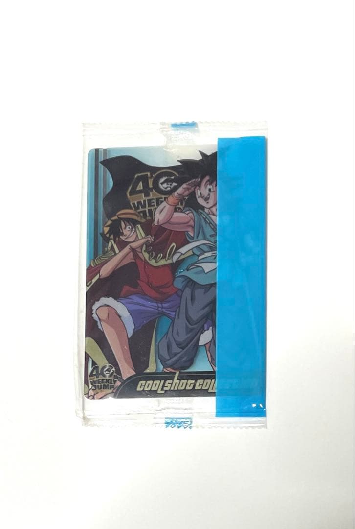 40th ジャンプ　ワンピース×ドラゴンボールコラボカード　【新品未開封】