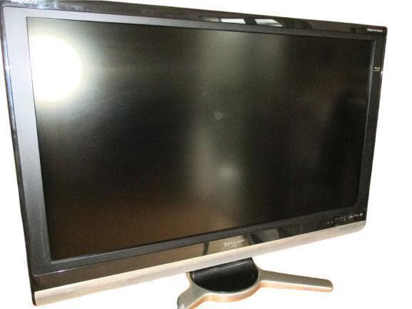 SHARP 液晶テレビ LC-37DX1 日本製 37インチ シルバースタンド
