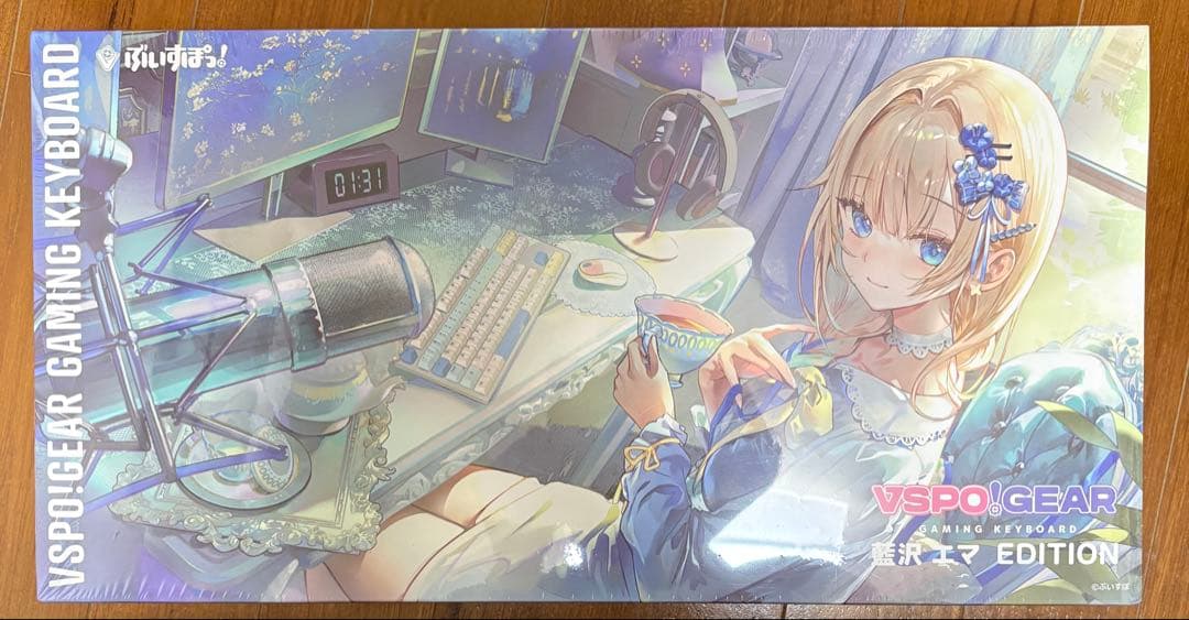 新品未開封　VSPO!GEAR 藍沢エマ EDITION ゲーミングキーボード