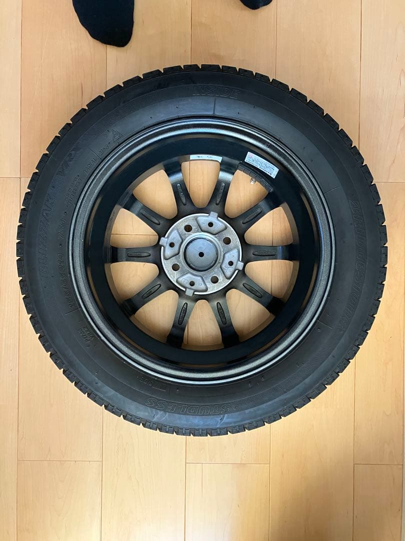 引き取り限定　N-BOX❄スタッドレス4本❄　ブリザック　タイヤカバー付