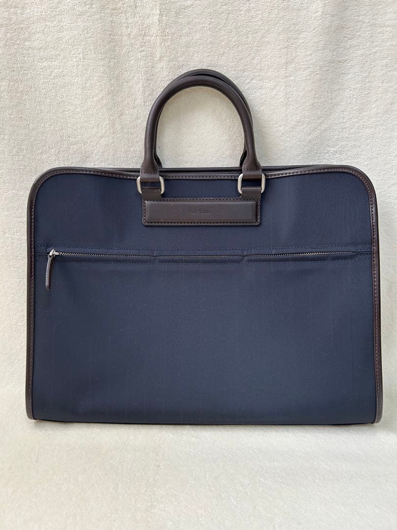 Paul Smith　ネイビーナイロン ビジネスバッグ