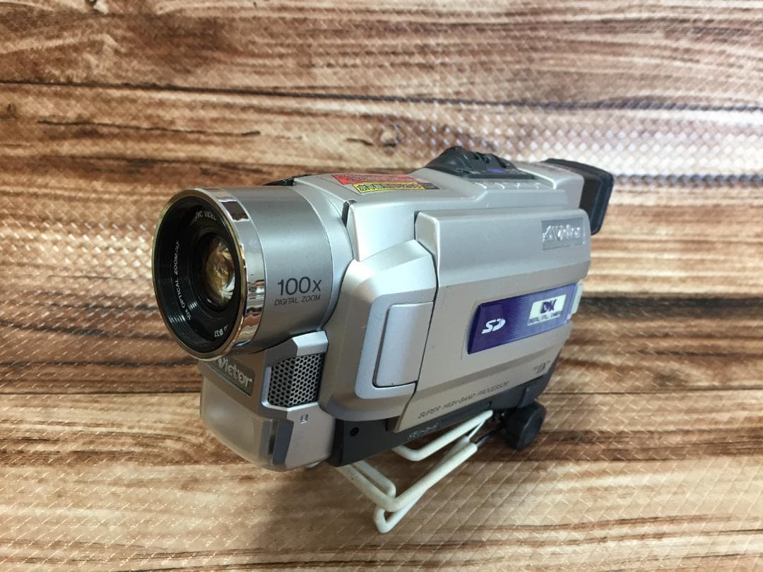 撮影再生ダビングOK　美品　VICTOR　GR-DVA22K　付属品有　大画面