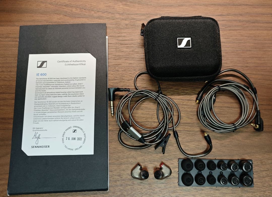 SENNHEISER IE600 ジャンク品（左故障）