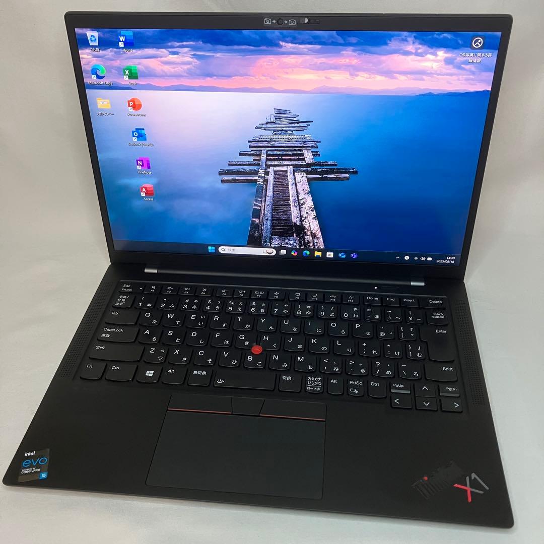準美品 ThinkPad X1 Carbon Gen9 第11世代 オフィス24