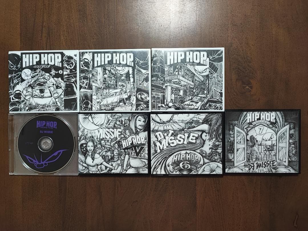 【訳あり】DJ MISSIE / HIP HOP Vol.1~7 コンプリート