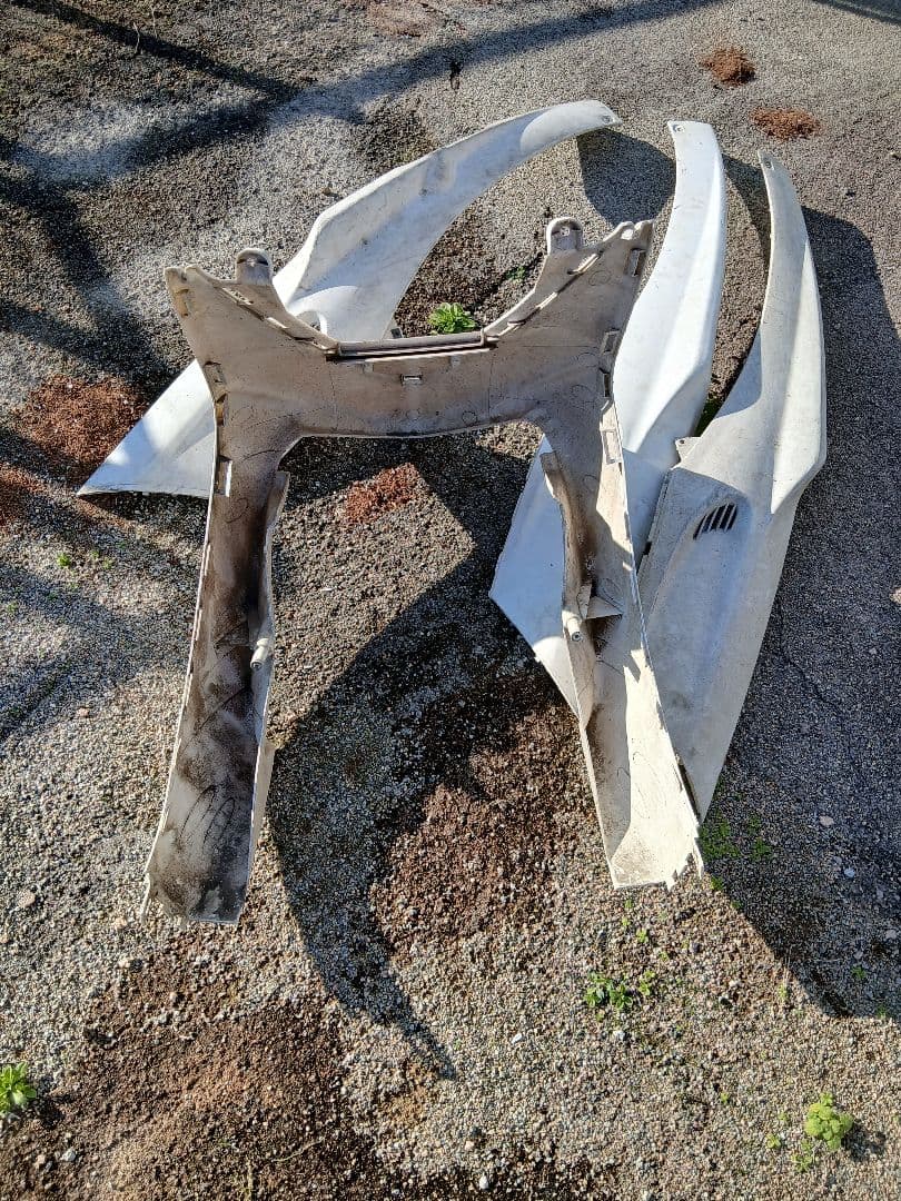 YAMAHAツーストジョグ3yk カウル ホワイト 4点セット！