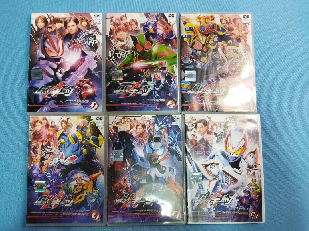 仮面ライダーレンタルアップDVD80点まとめ大量セット　ダブル　クウガ　フォーゼ