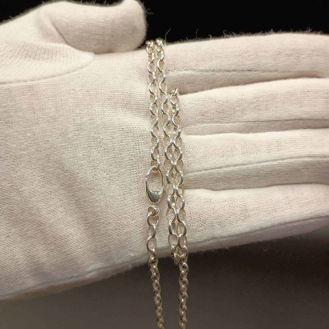 GUCCI 中太あずきチェーン 4mm幅 56cm SILVER925 男女兼用