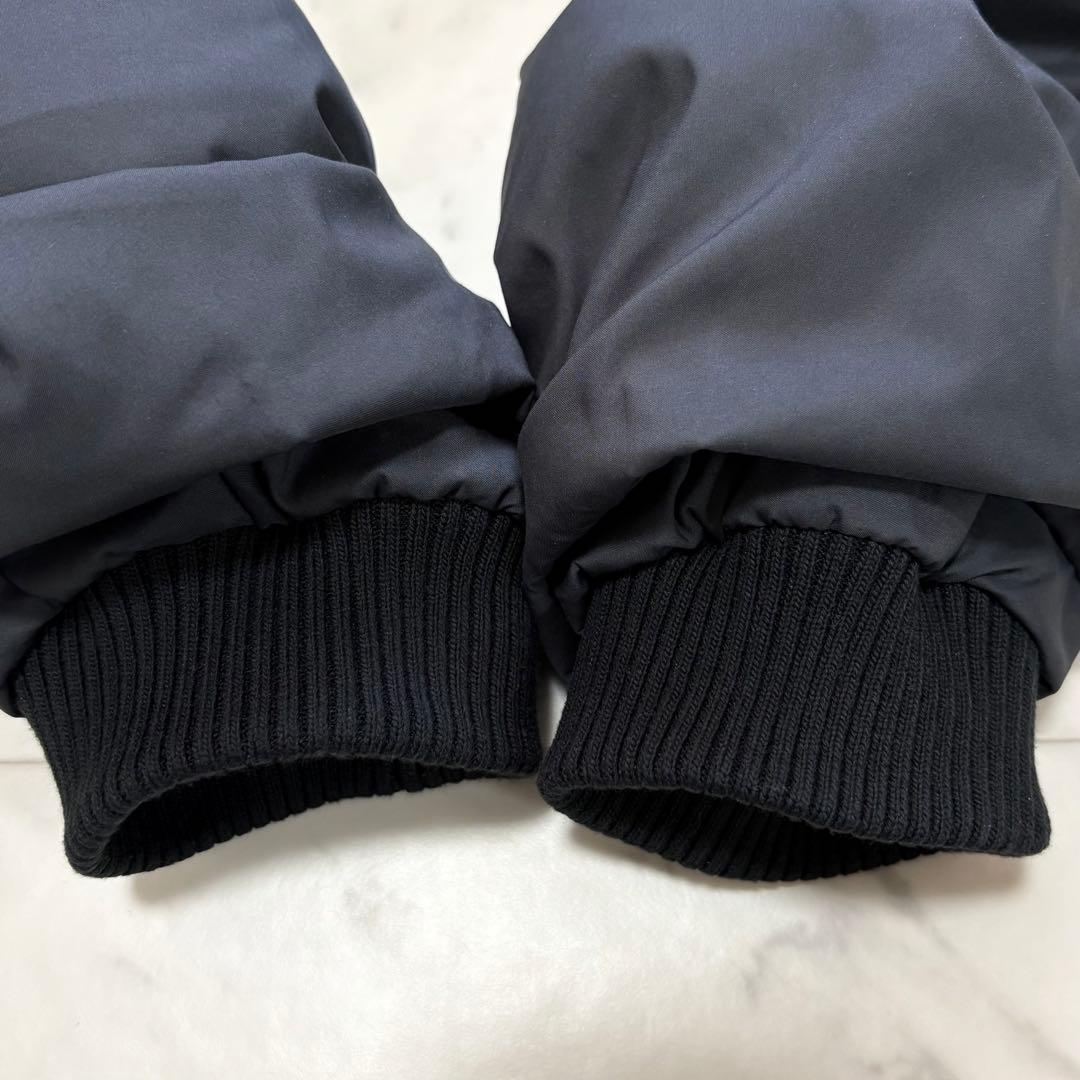 美品✨アーバンリサーチ　ラビットフードストレッチショートダウン　ブラック　人気