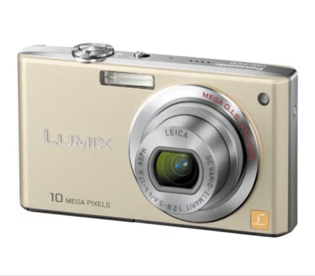 パナソニック デジカメLUMIX FX35 グロスゴールド DMC-FX35