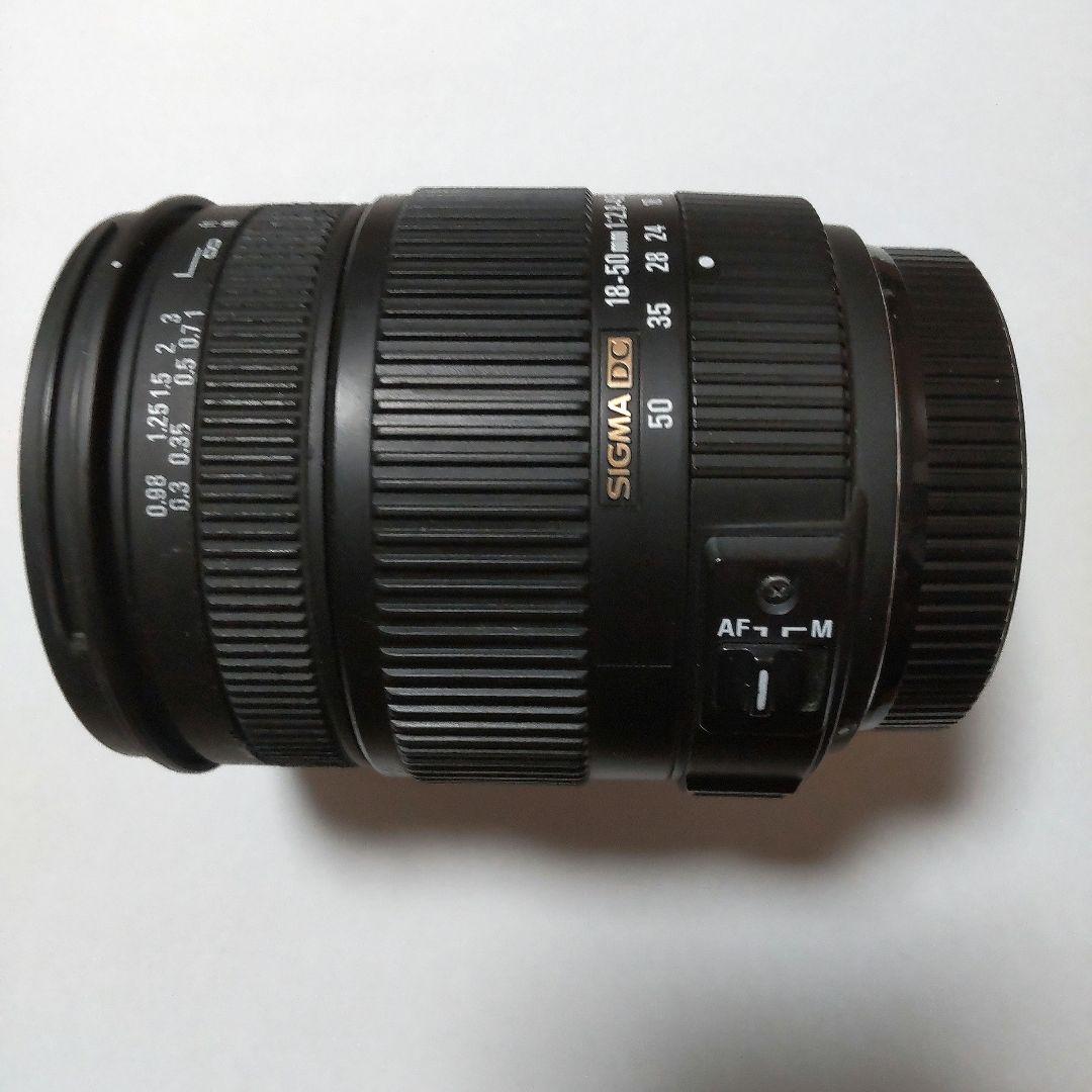 SIGMA 18-50mm F2.8-4.5 DC HSM + フィルター