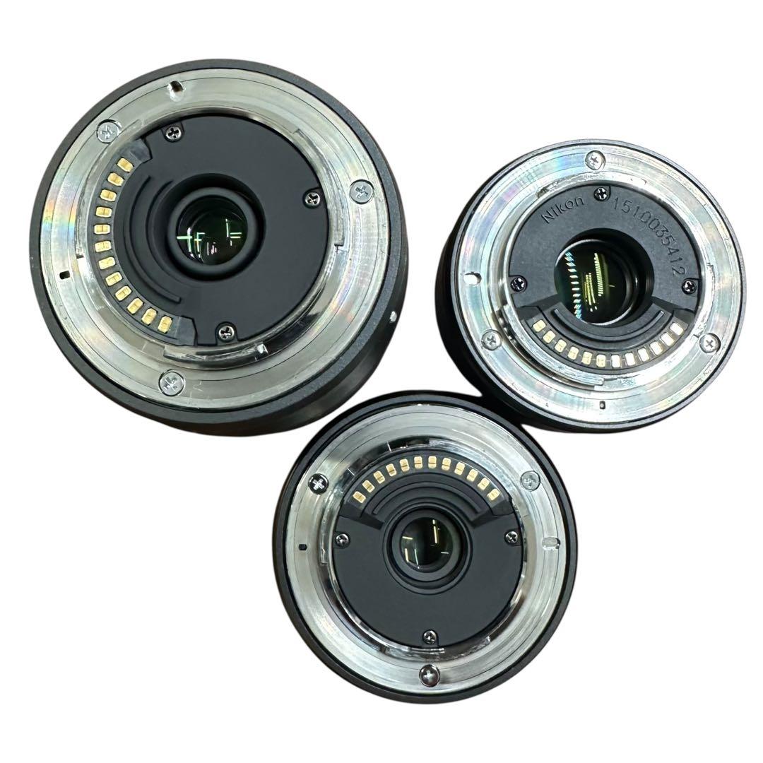 美品 Nikon1 J5 ミラーレス一眼 ダブルレンズキット レンズ3点
